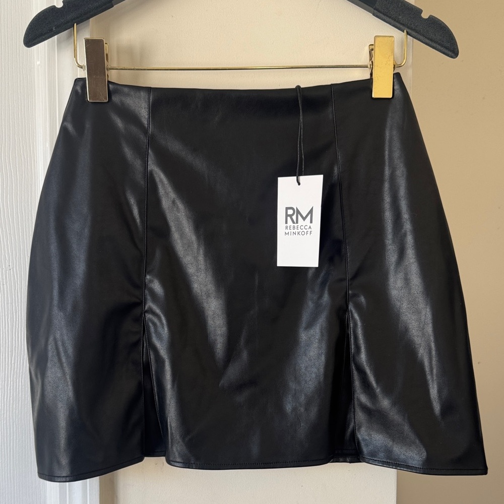 Rebecca Minkoff leather skirt